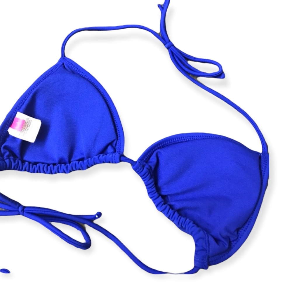 BUNDLE! Ocean Pacific && Joe Boxer Royal Blue Bikini set XL - Picture 6 of 16